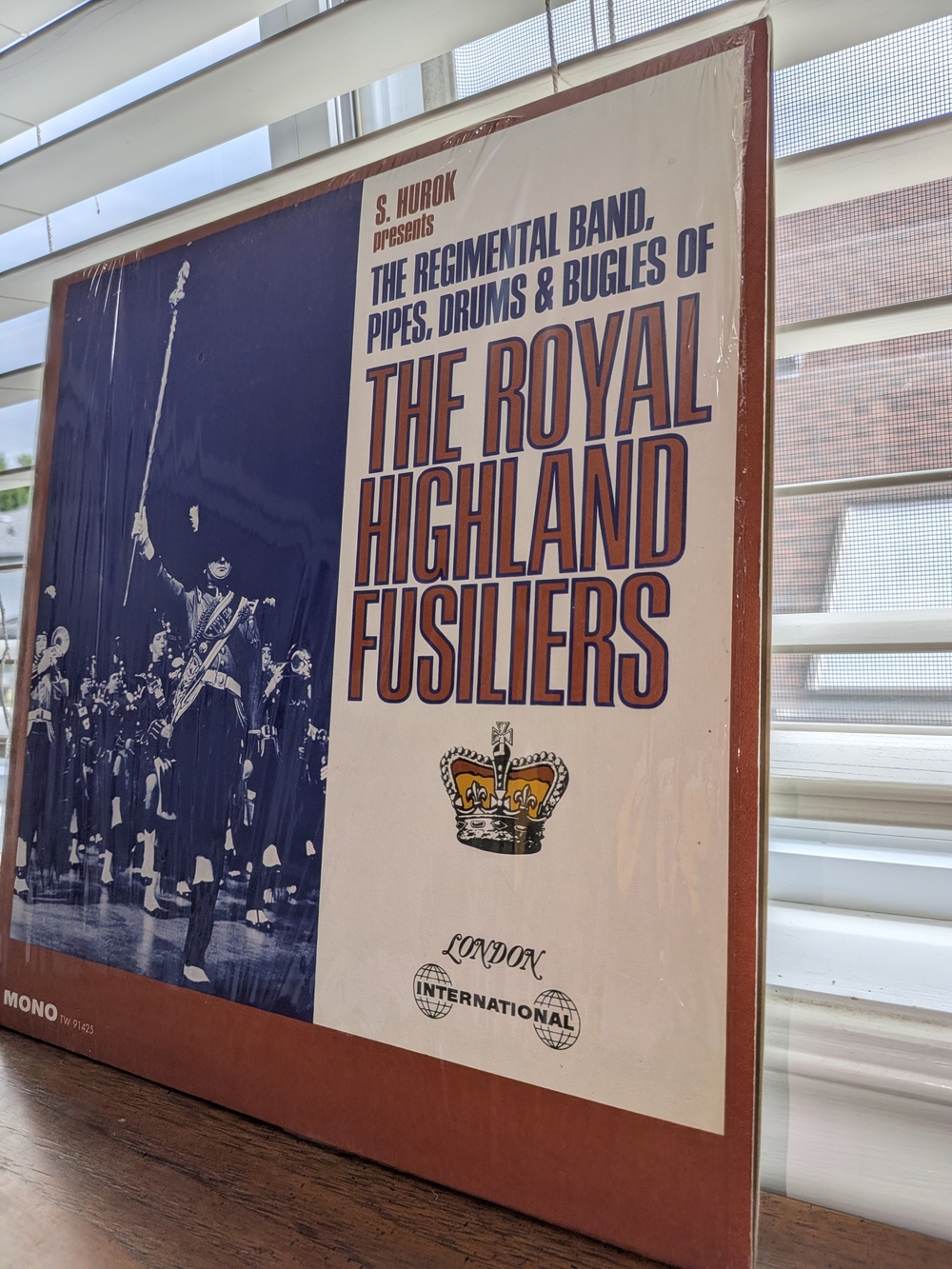 1960s Royal Highland Fusiliers Vinyl Record Album - Mono VG+/NM (MCM) London Int